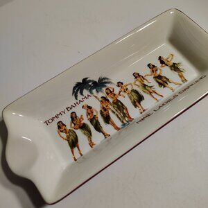 RARE Tommy Bahama collectible Rectangle Cigar Ashtray Nine Ladies Dancing 2011